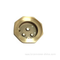 3/4" NPT Full Flow Blue Handle Wheel Brass Boiler Drain Valve